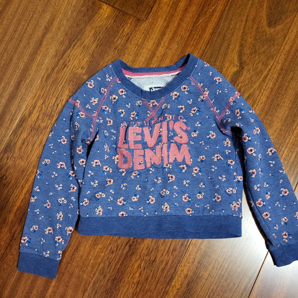 Levi's floral sweatshirt